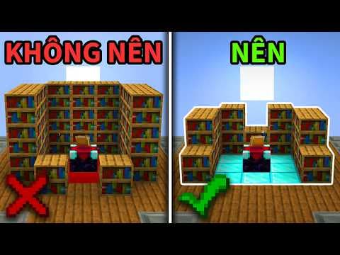 30 SAI LẦM Trong Minecraft Bạn VẪN ĐANG MẮC PHẢI