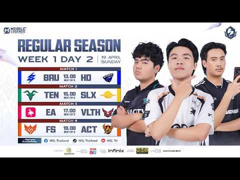 🔴 MSL TH Season 1 | Regular Season Week 1 Day 2