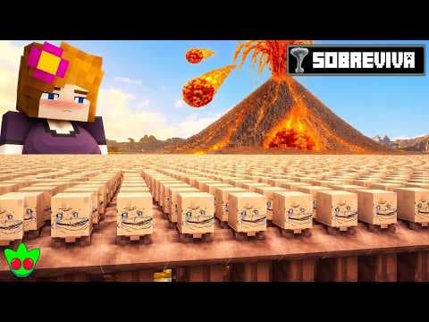 1,000,000 de ALDEÕES vs DESASTRES NATURAIS  | Achitro (Dublado)