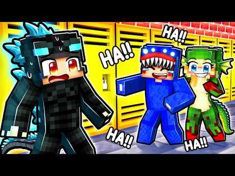 FIRST DAY in School as a SEA MONSTER!