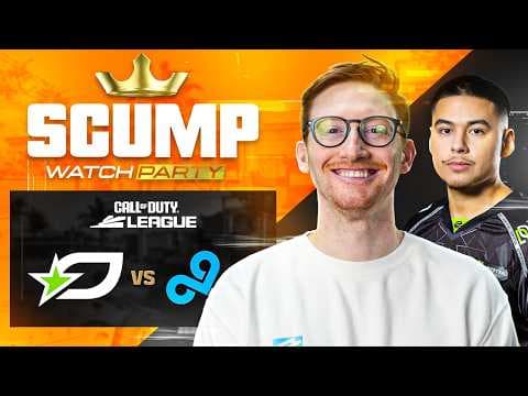 OpTic TEXAS vs C9 NEW YORK!! SCUMP WATCH PARTY - CDL MAJOR 3 QUALIFIERS WEEK 1