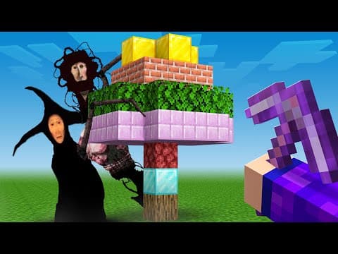Minecraft Terror Mas, Todas As Camadas São Aleatórias…