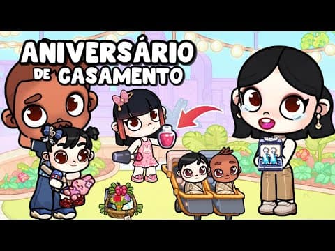 ROTINA SALÃO DE UNHAS E ANIVERSÁRIO DE CASAMENTO | AVATAR WORLD ROTINAS E HISTÓRIAS