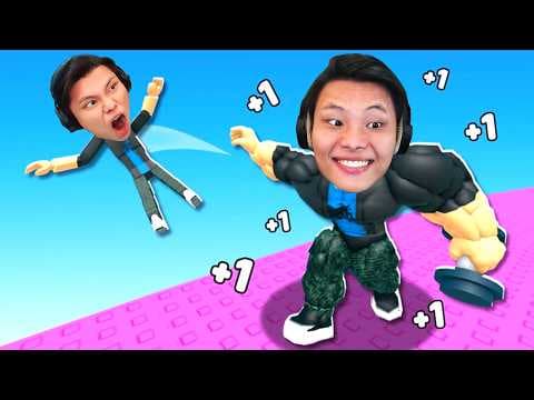 [ROBLOX] JayGray +1 Cơ Bắp Tập Gym Troll Trẻ Trâu Max Hài💪🤣Thử Thách Obby Tập Tạ Từ Gầy Thành Đô Con