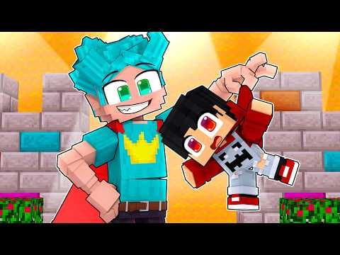 P3DRU foi ADOTADO pelo IRMÃO DA LILY LOVE BRAIDS no Minecraft! (Rory LoveCape)