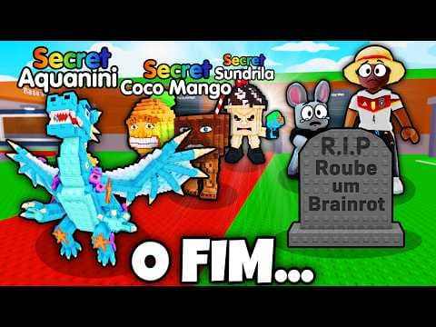 FIM DO ROUBE UM BRAINROT? ESSA FOI O ÚLTIMO EVENTO DE ADMIN DO JOGO! 😭