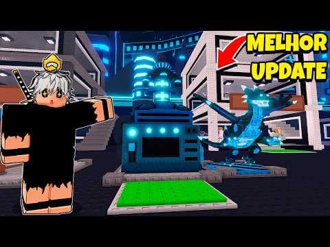 CONSEGUI O DRAGON CANNELONI CYBER NA NOVA MÁQUINA DE CRAFT NO BRAINROT!!🤩❄️