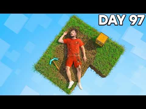 I Survived 100 Days in Skyblock