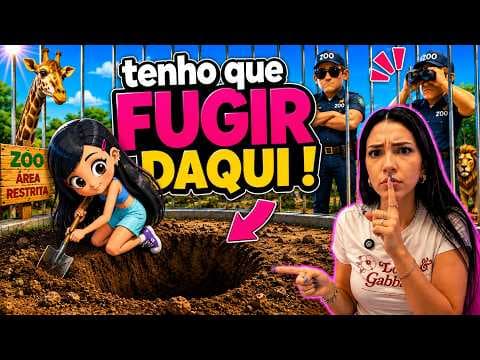 TEMOS QUE FUGIR DO ZOOLÓGICO | Luluca