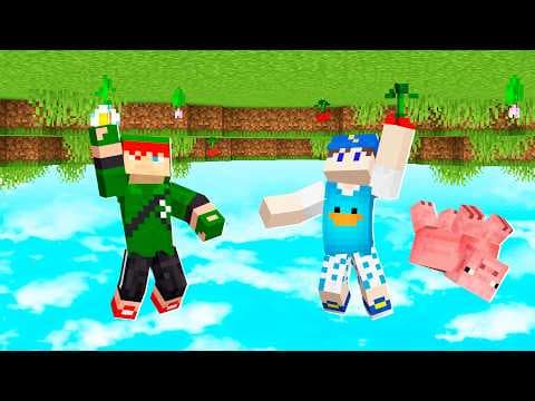 MINECRAFT FICA DE CABEÇA PRA BAIXO A CADA MINUTO!! 🙃