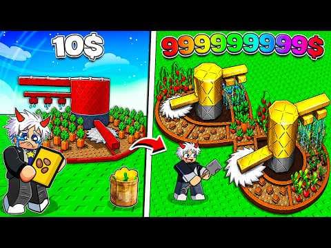 BI HUỲNH HÀNH TRÌNH XÂY DỰNG TRANG TRẠI 0$ ĐẾN 9,667,699$ TRONG ROBLOX