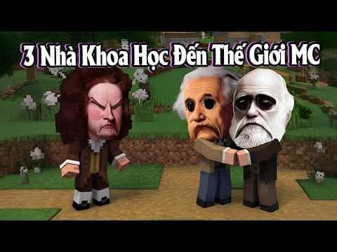 🕹️ 3 Nhà Khoa Học Đến Thế Giới MC 🧪⚡#minecraft #gaming #viralshorts #fyp #LongKaEntertainment