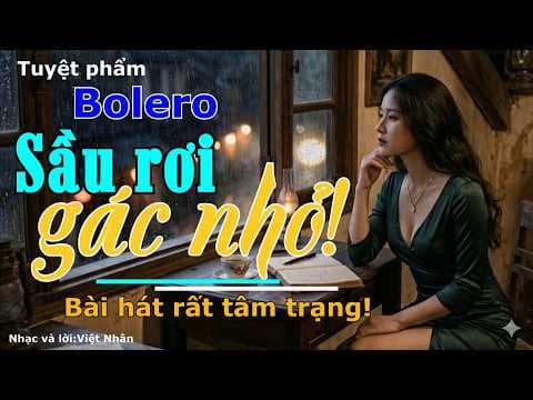 Sầu Rơi Gác Nhỏ | Tiếng hát Ca Sĩ Ái Liên đốn tim người nghe,bài hát rất tâm trạng,nỗi buồn sâu lắng