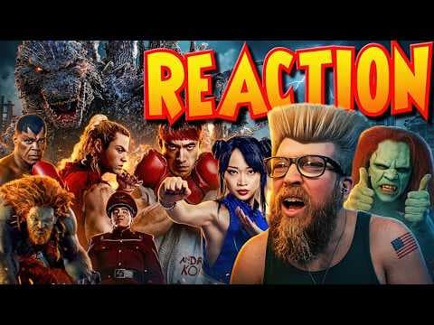 NOW THIS F*CKS!!! – Godzilla Minus Zero & Street Fighter Official Trailer REACTION