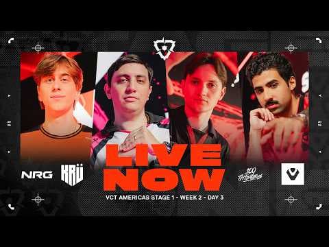 100T vs SEN - VCT Americas Stage 1 - Week 2 Day 3