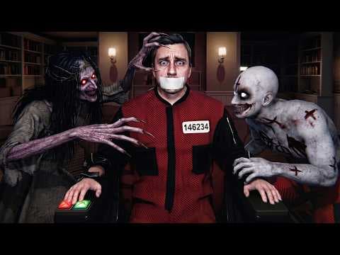 의자에 묶인 상태로 깨어나다 (공포게임/The Floor Above)