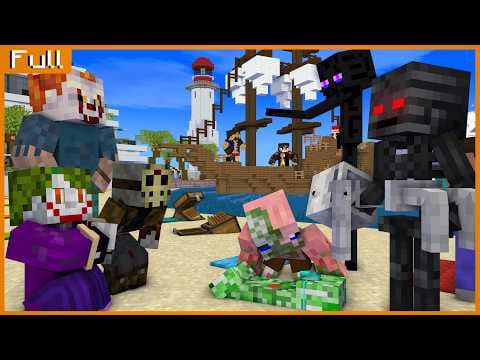 [ Lớp Học Quái Vật ] PHI VỤ BẮT CÓC CỦA BỘ BA SÁT NHÂN ( #FULL ) | Minecraft Animation