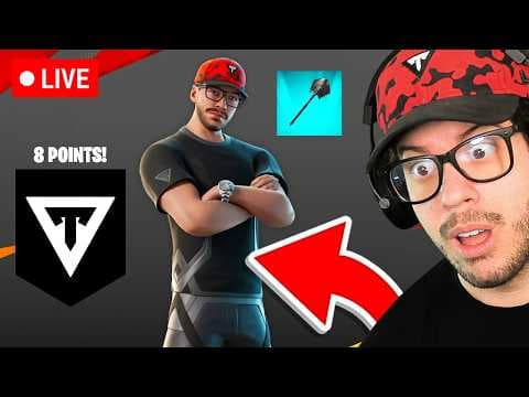 🔴 LIVE! - WINNING my *ICON CUP* in FORTNITE! (8 POINTS = LOBBY BANNER)