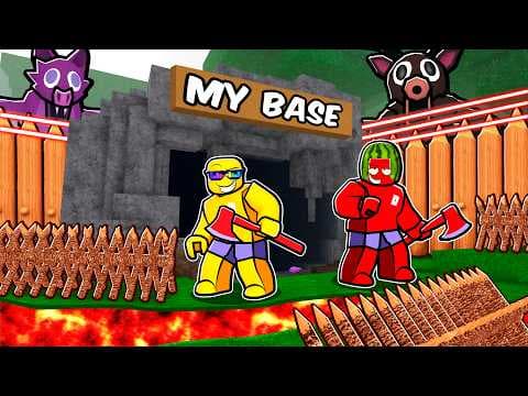 Building STRONGEST BASE in Bat Cave 99 Nights in the Forest🔦