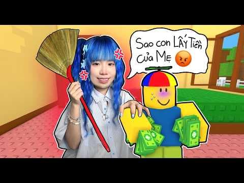 Simmy Bị Phá Sản Vì Bị Con Trai Cưng ĂN CẮP TIỀN Trong Roblox 💵❗