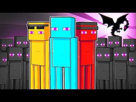 Vida de Enderman no Minecraft